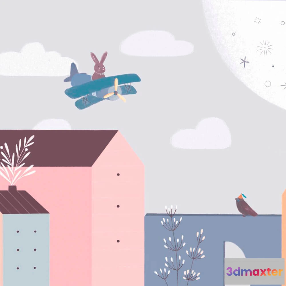 1681670 - ROCK AND WALL - Wallpaper Houses 3D Max