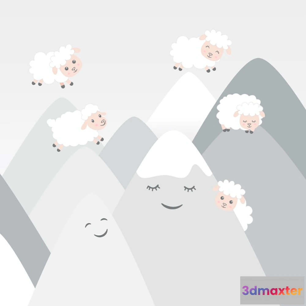 1681732 - ROCK AND WALL - Wallpaper Lambs 3D Max