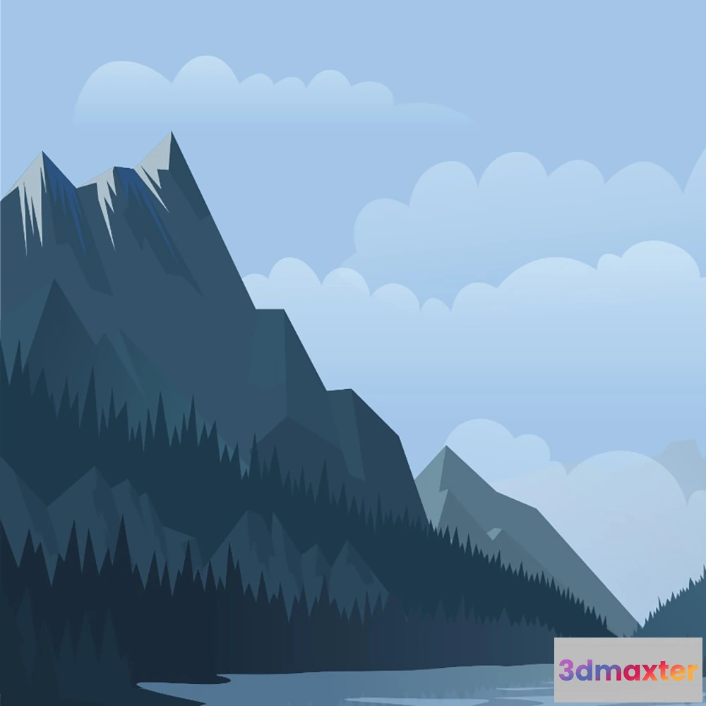 1681758 - ROCK AND WALL - Wallpaper Altai 3D Max