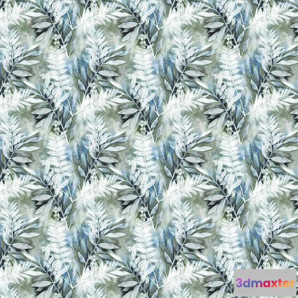 1681836 - Spaghetti Wall  - Wallpaper Leaf on Leaf WPN 416 3D Max