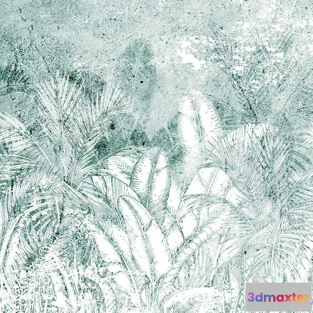 1681862 - Spaghetti Wall  - Wallpaper Solarized Flora WPN 404 3D Max