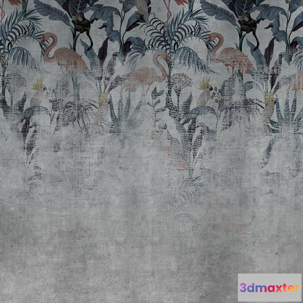 1681906 - Spaghetti Wall  - Wallpaper Old palace WPN 305 3D Max