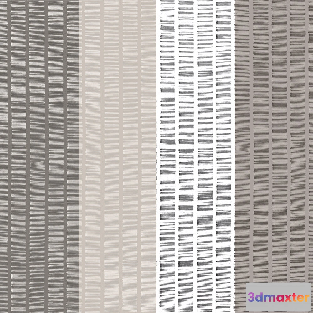 1681936 - Spaghetti Wall  - Wallpaper Righe a Righe WPN 201 3D Max