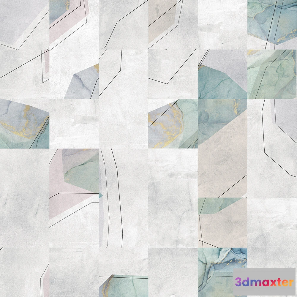 1681952 - Spaghetti Wall  - Wallpaper Rock it WPN 131 3D Max