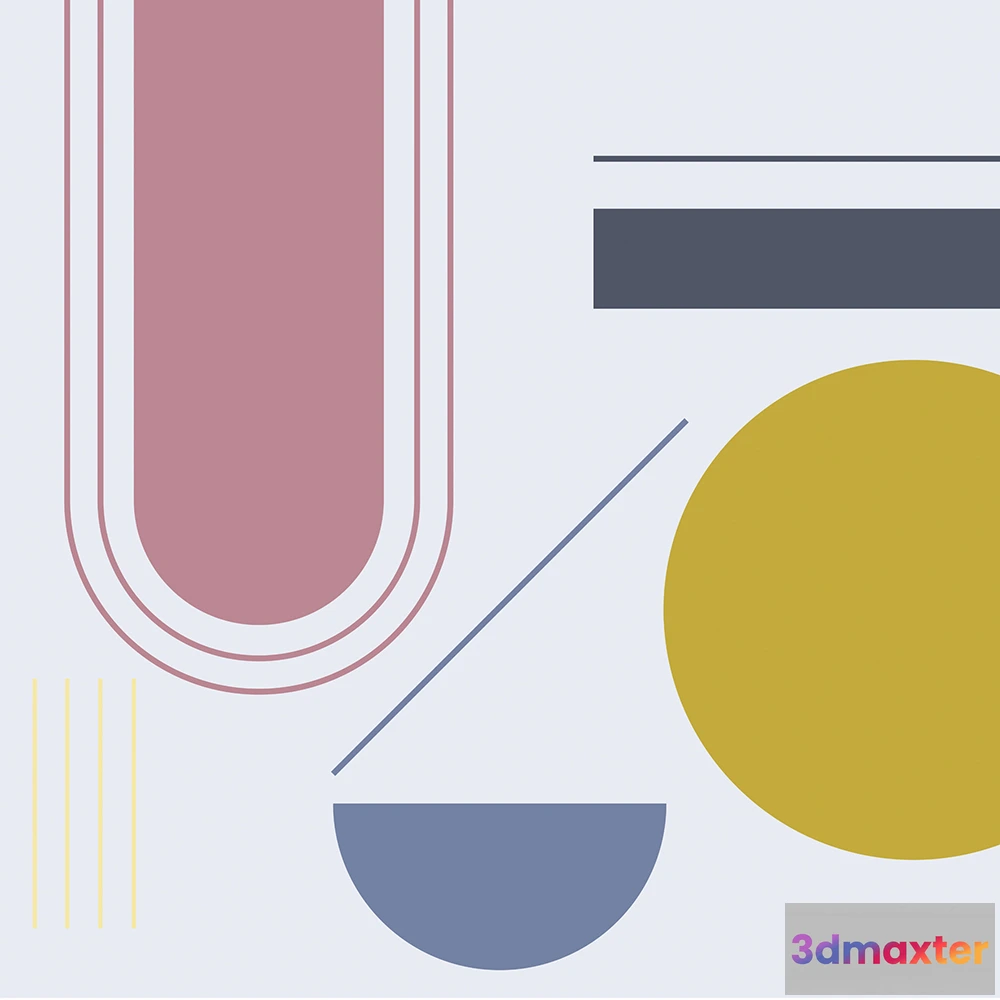 1681960 - Spaghetti Wall  - Wallpaper Geo WPN 134 3D Max