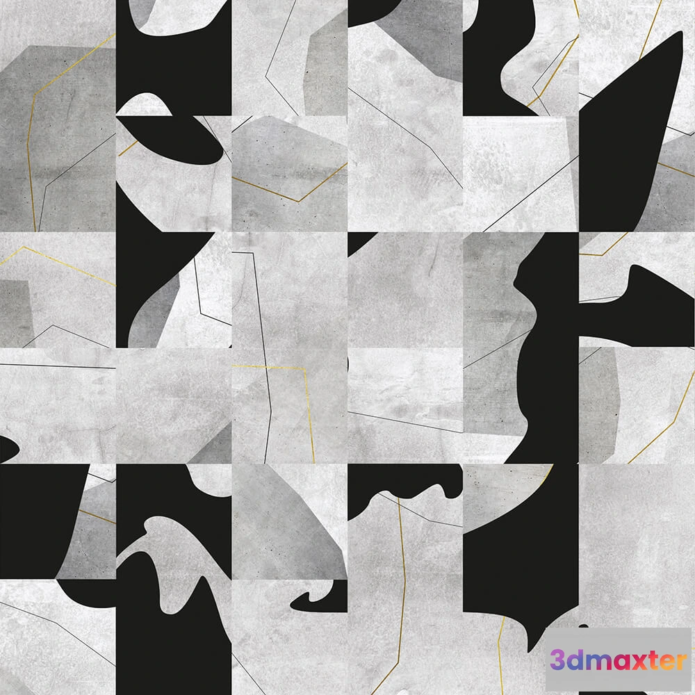 1681962 - Spaghetti Wall  - Wallpaper Forms WPN 133 3D Max