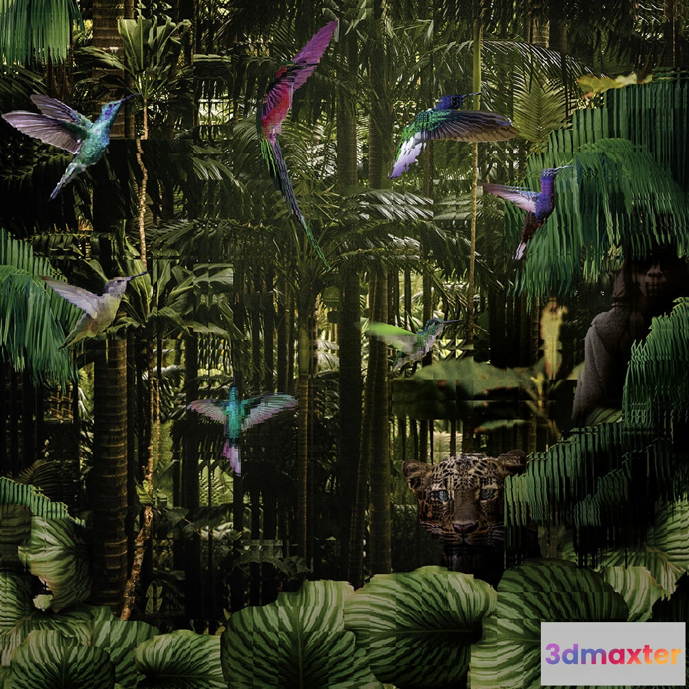 1681992 - Spaghetti Wall  - Wallpaper Jungle WPN 106 3D Max