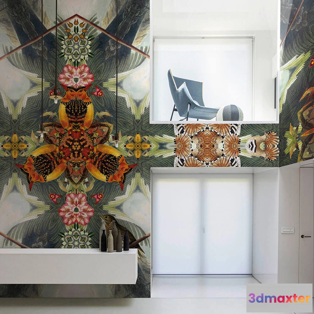 1681994 - Spaghetti Wall  - Wallpaper Albedo Avium WPN 108 3D Max