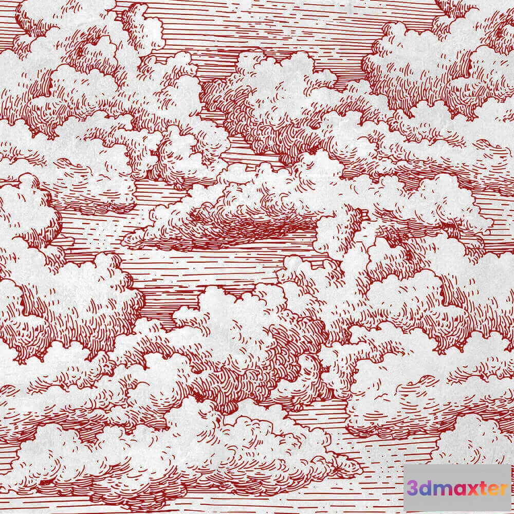 1682000 - Spaghetti Wall  - Wallpaper Acquaforte WPN 114 3D Max