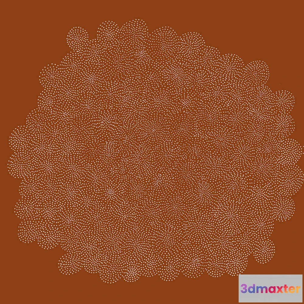 1682012 - Spaghetti Wall  - Wallpaper Australian Dots WPN 104 3D Max