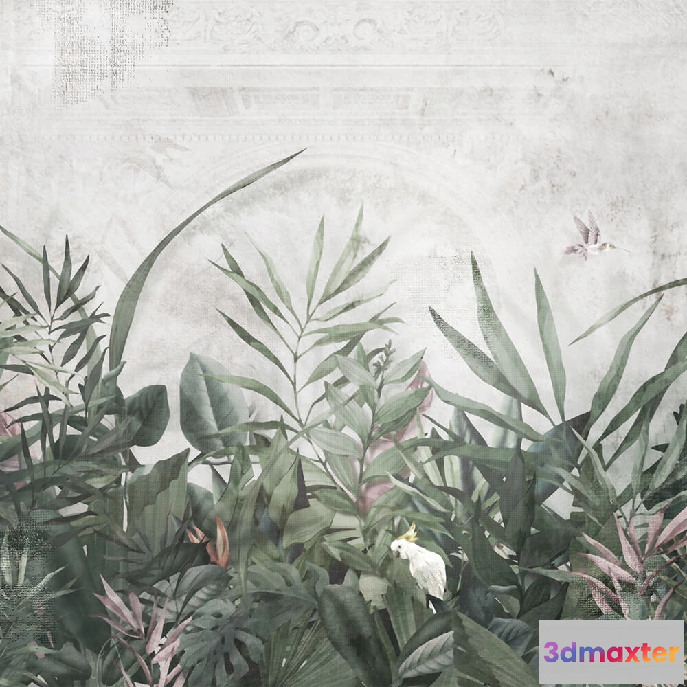 1682086 - Studijo Wallart - Wallpaper Parrots 3D Max