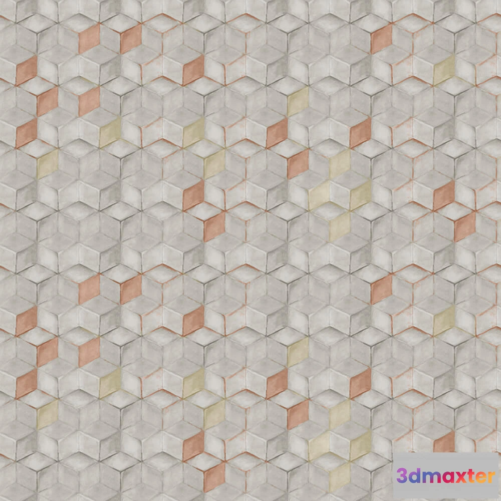 1682160 - Styl’editions - Wallpaper PETITE BOITE 3D Max