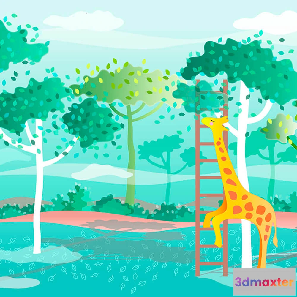 1682242 - Styl’editions - Wallpaper Alessandra Balderschi 3D Max