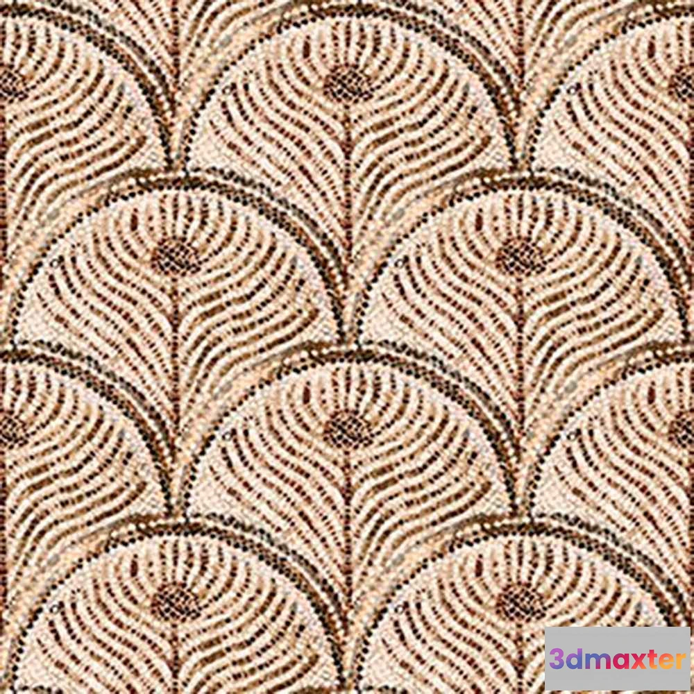 1682262 - Styl’editions - Wallpaper PAVONE 3D Max