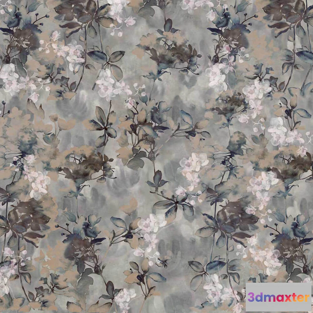 1682284 - Styl’editions - Wallpaper Noisette 3D Max