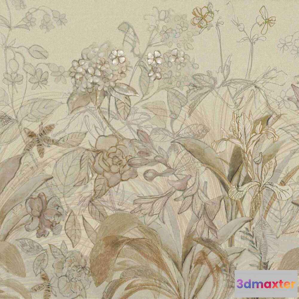 1682296 - Styl’editions - Wallpaper Grasse 3D Max