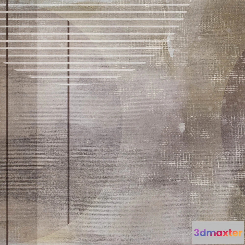 1682298 - Styl’editions - Wallpaper Geometrie materiche 3D Max