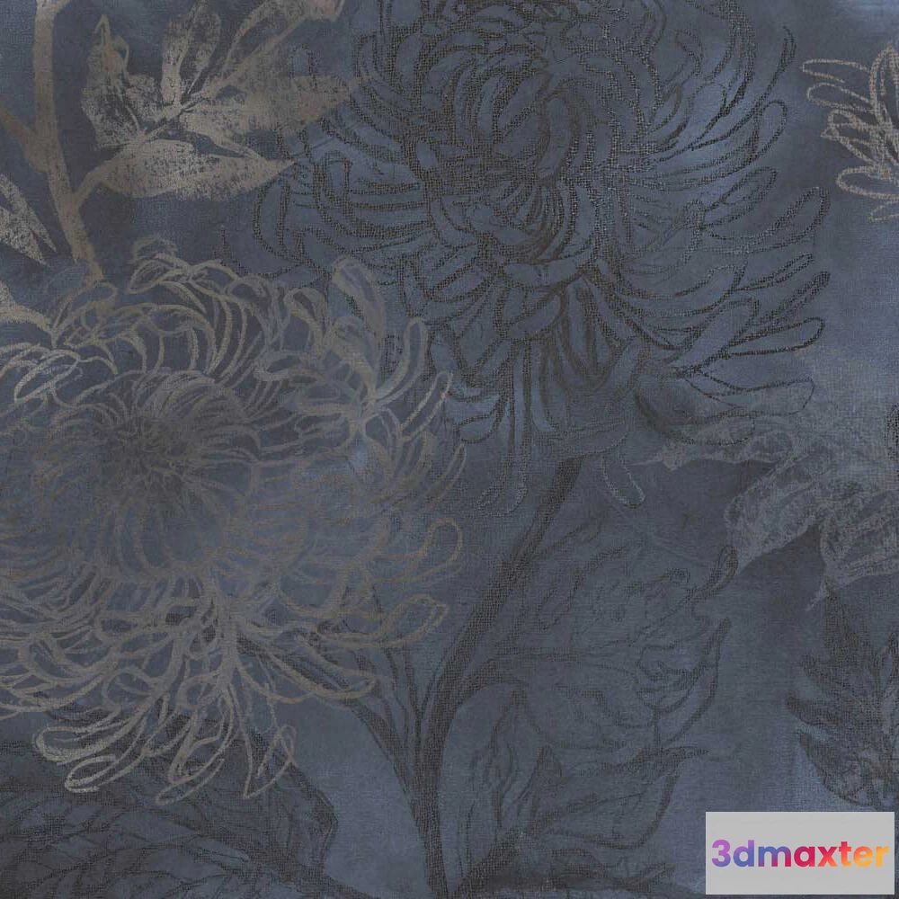 1682304 - Styl’editions - Wallpaper Kiku 3D Max