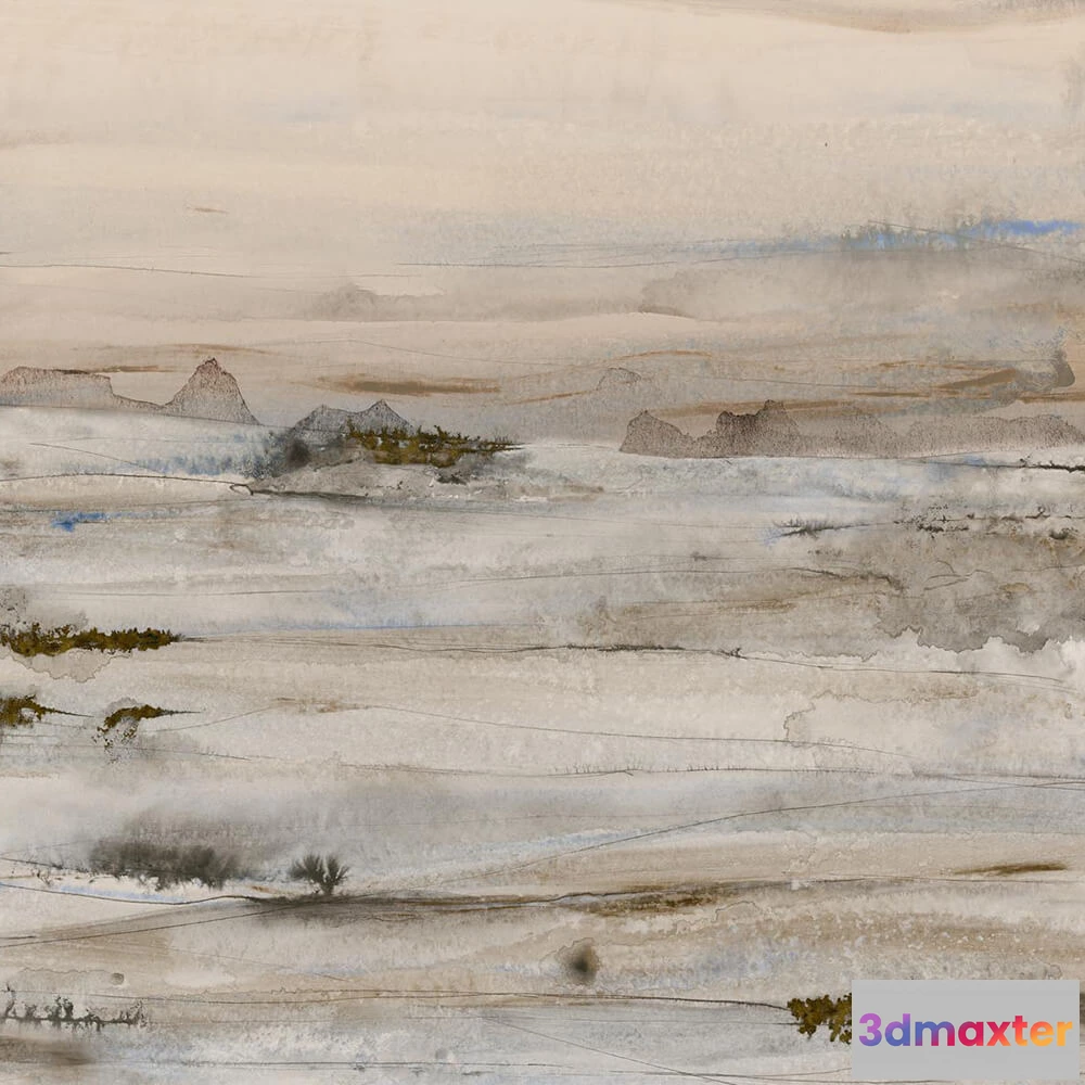 1682314 - Styl’editions - Wallpaper Nebbie 3D Max