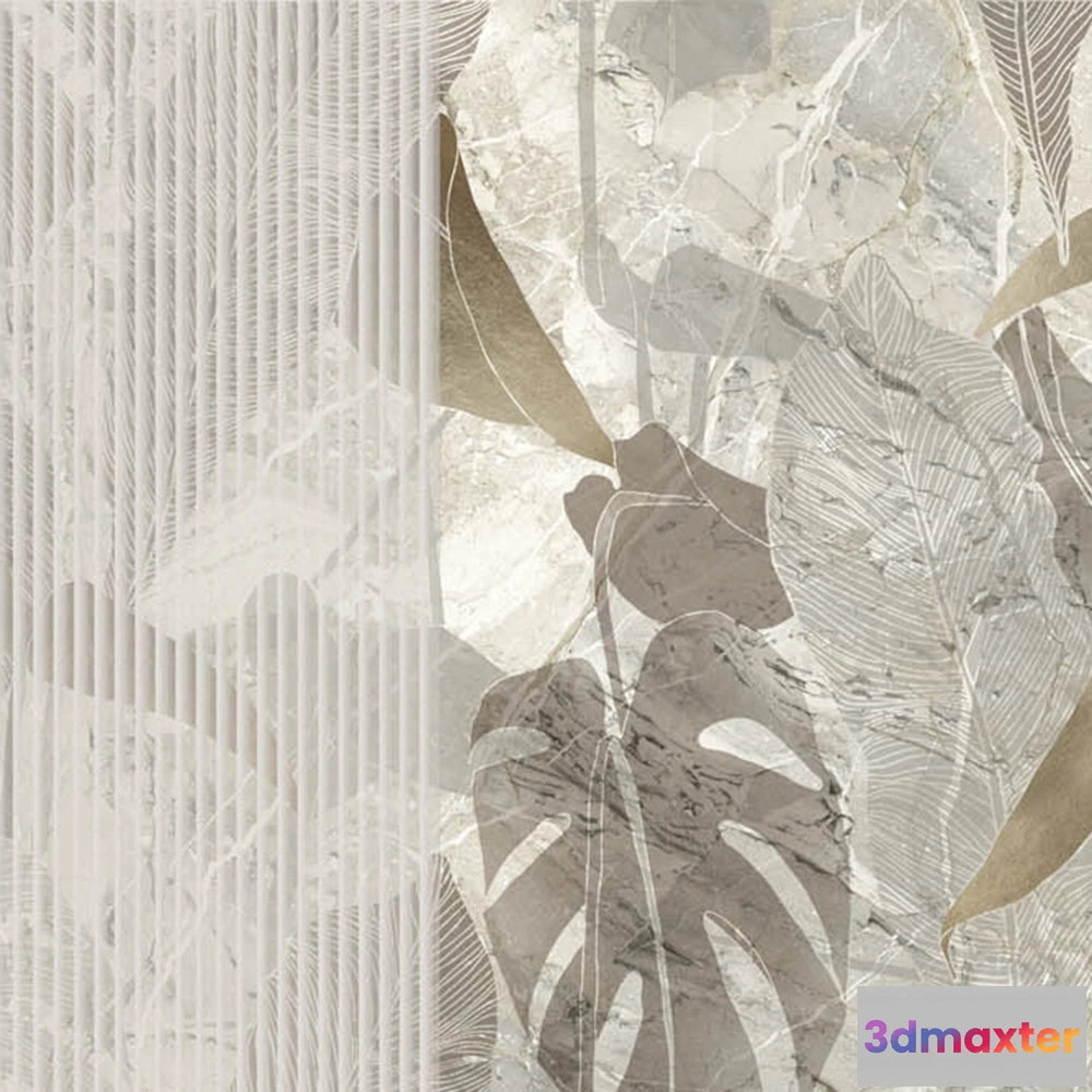 1682316 - Styl’editions - Wallpaper Miraggio 3D Max