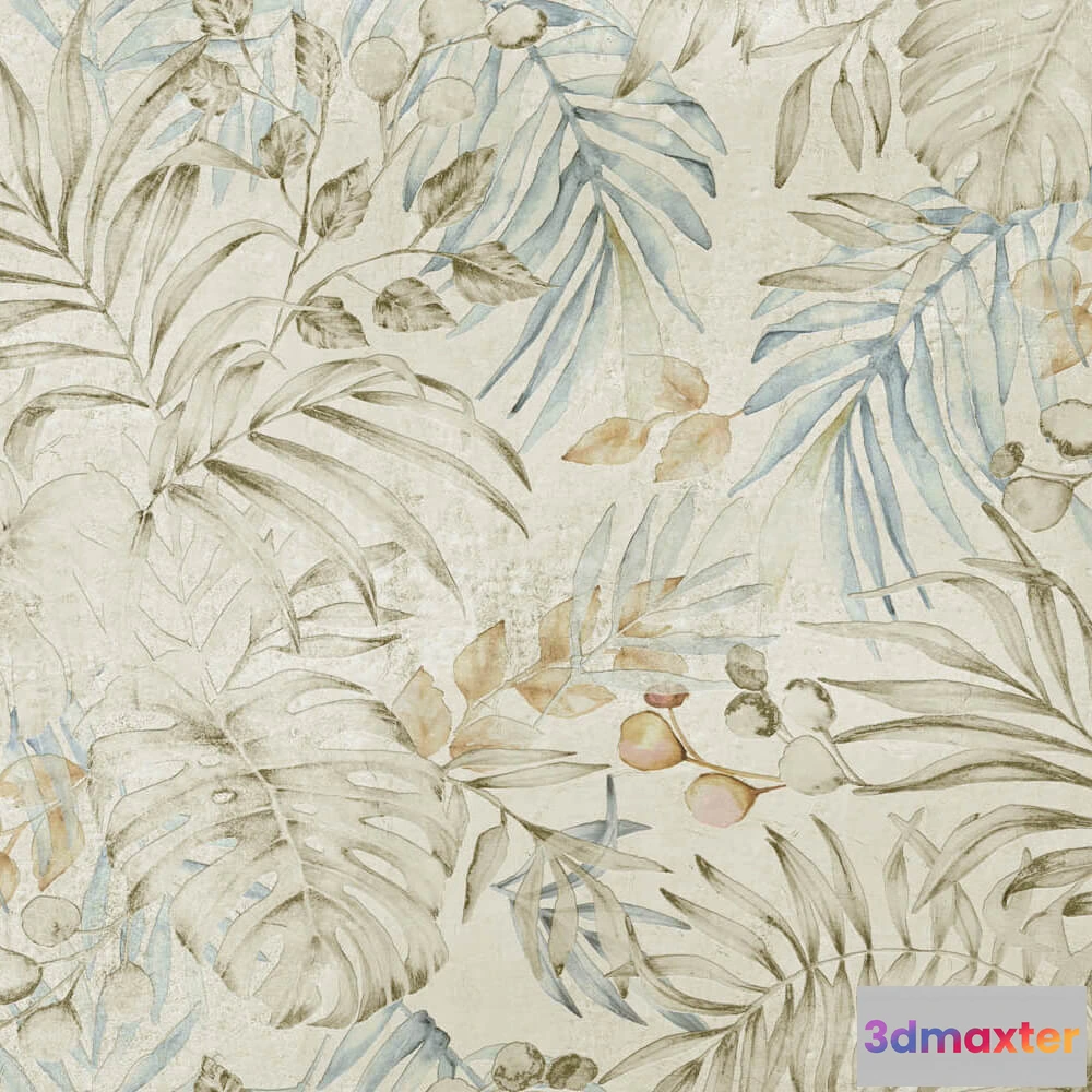 1682332 - Styl’editions - Wallpaper Maui 3D Max