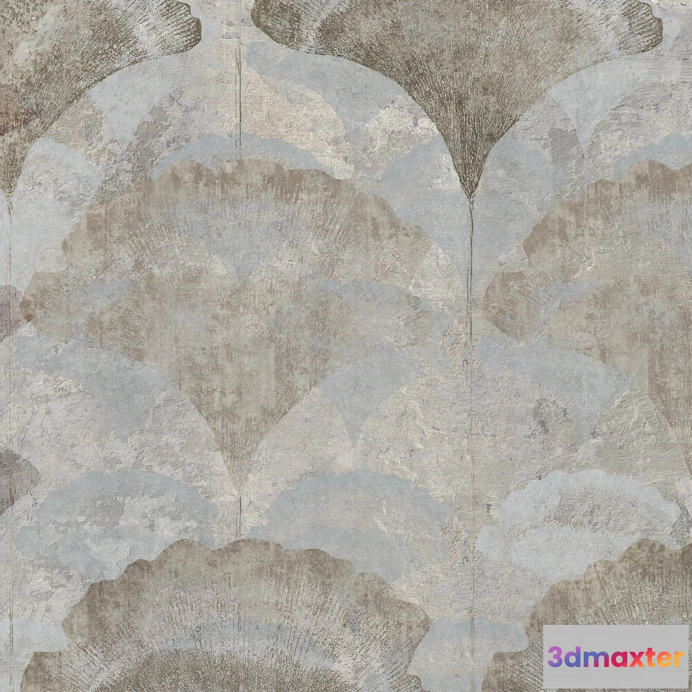 1682338 - Styl’editions - Wallpaper Ginkgo 3D Max