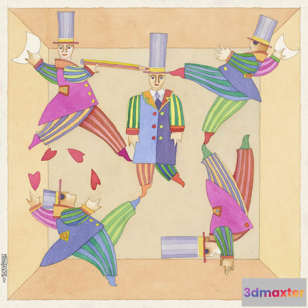 1682416 - Styl’editions - Wallpaper Sogni e Favole 3D Max