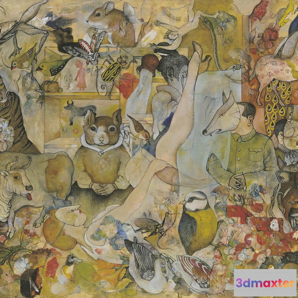 1682444 - Styl’editions - Wallpaper Giardino di Sancio 3D Max