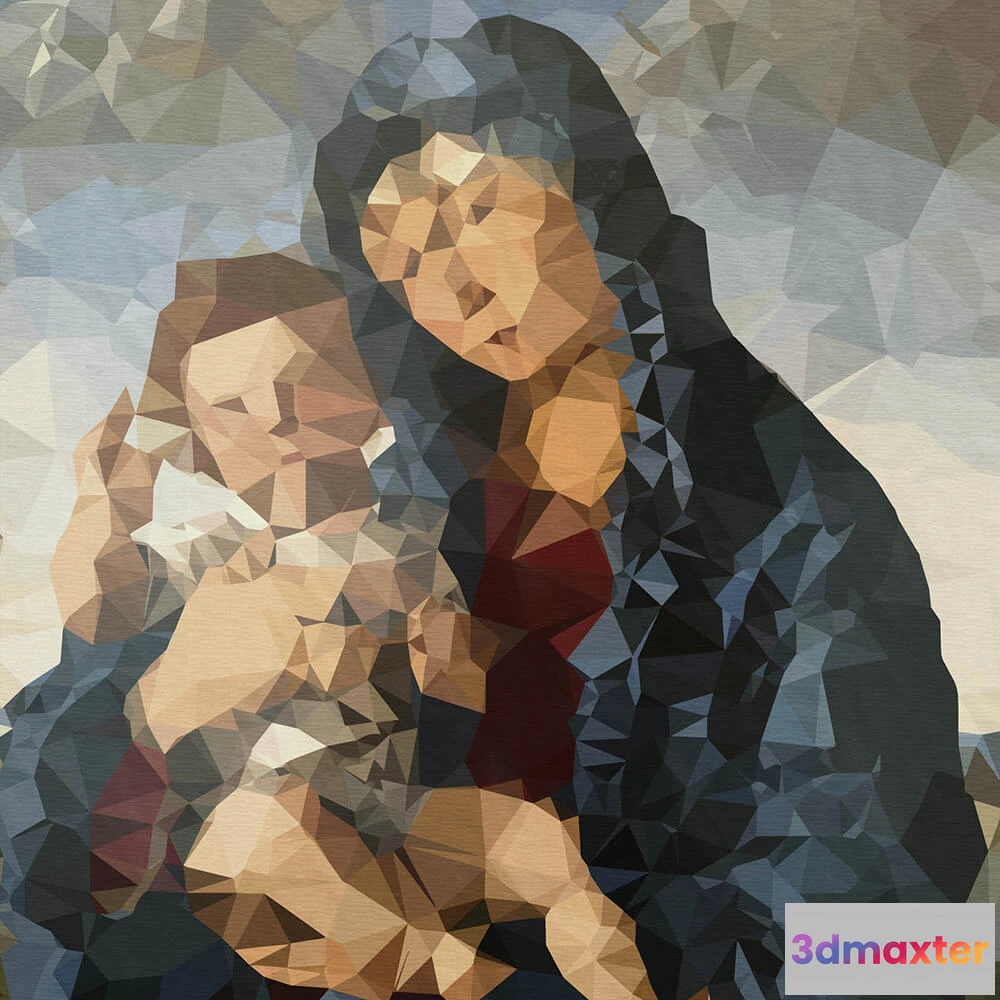 1682454 - Styl’editions - Wallpaper Costruttiva Ascesi 3D Max