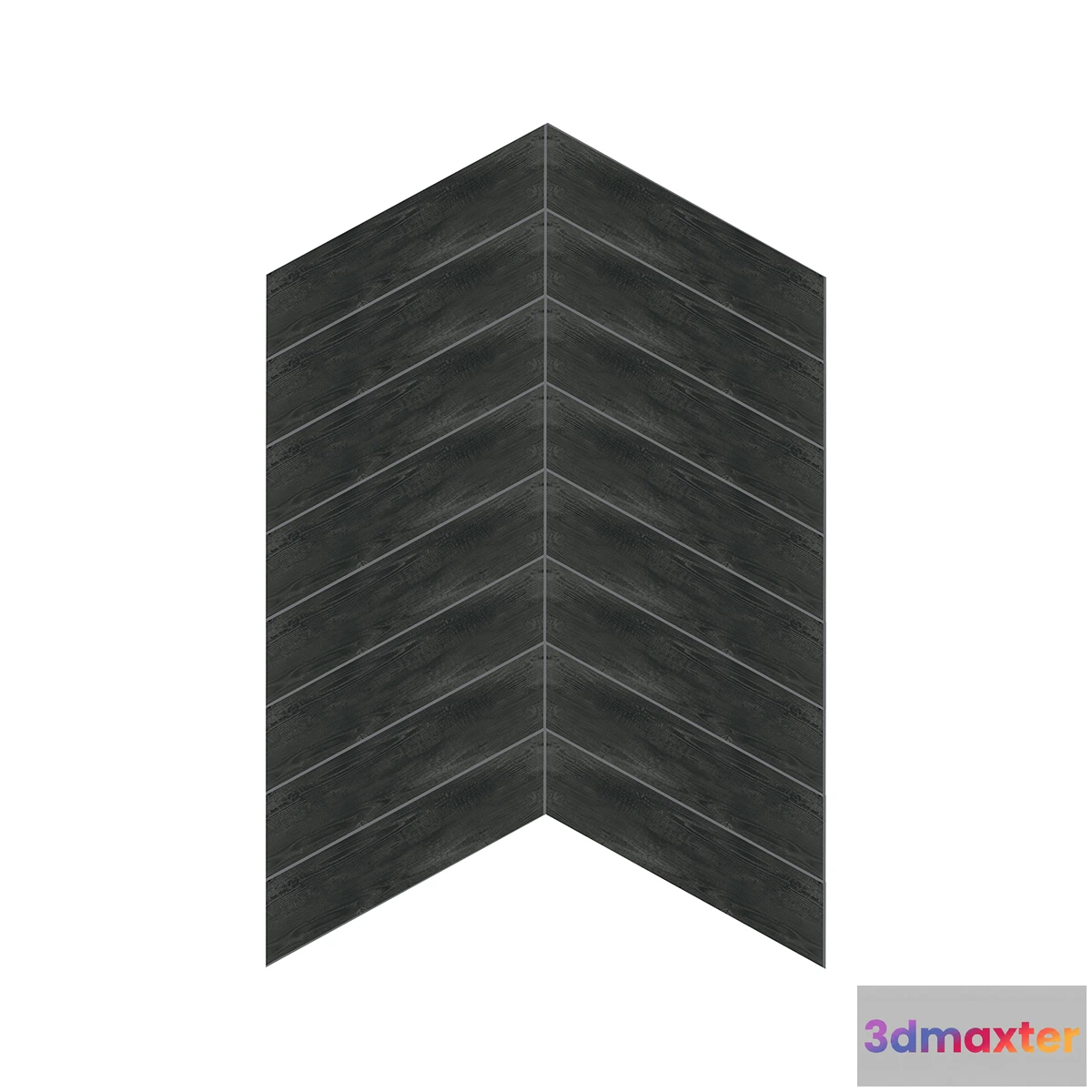 1682592 - Tau Ceramica - Chevron Black Montaje 3D Max