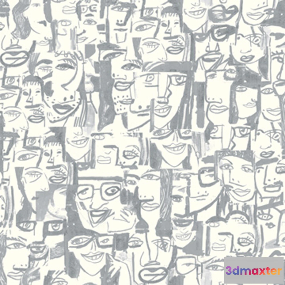 1682876 - Tres Tintas  - Wallpaper Caras Tres 1994-1 3D Max