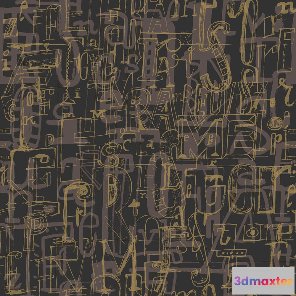 1682878 - Tres Tintas  - Wallpaper Lletres 1993-4 3D Max