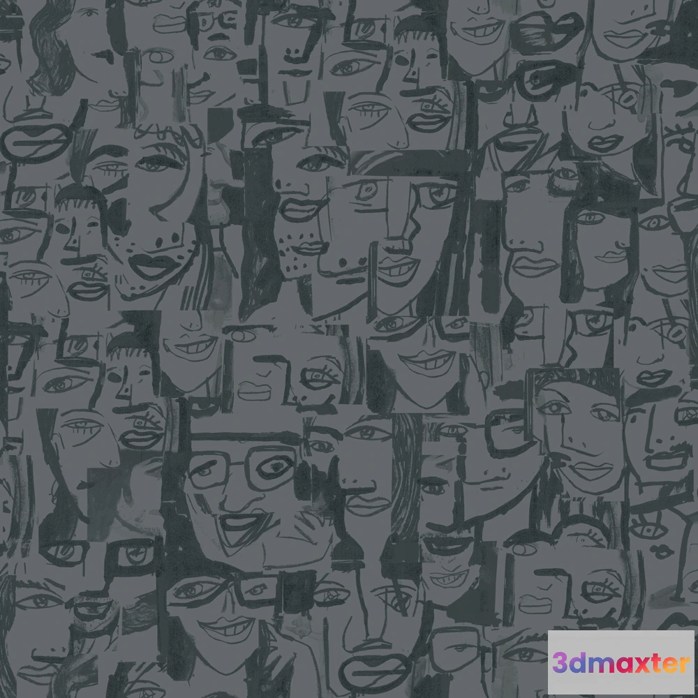 1682894 - Tres Tintas  - Wallpaper Caras Tres 1994-2 3D Max