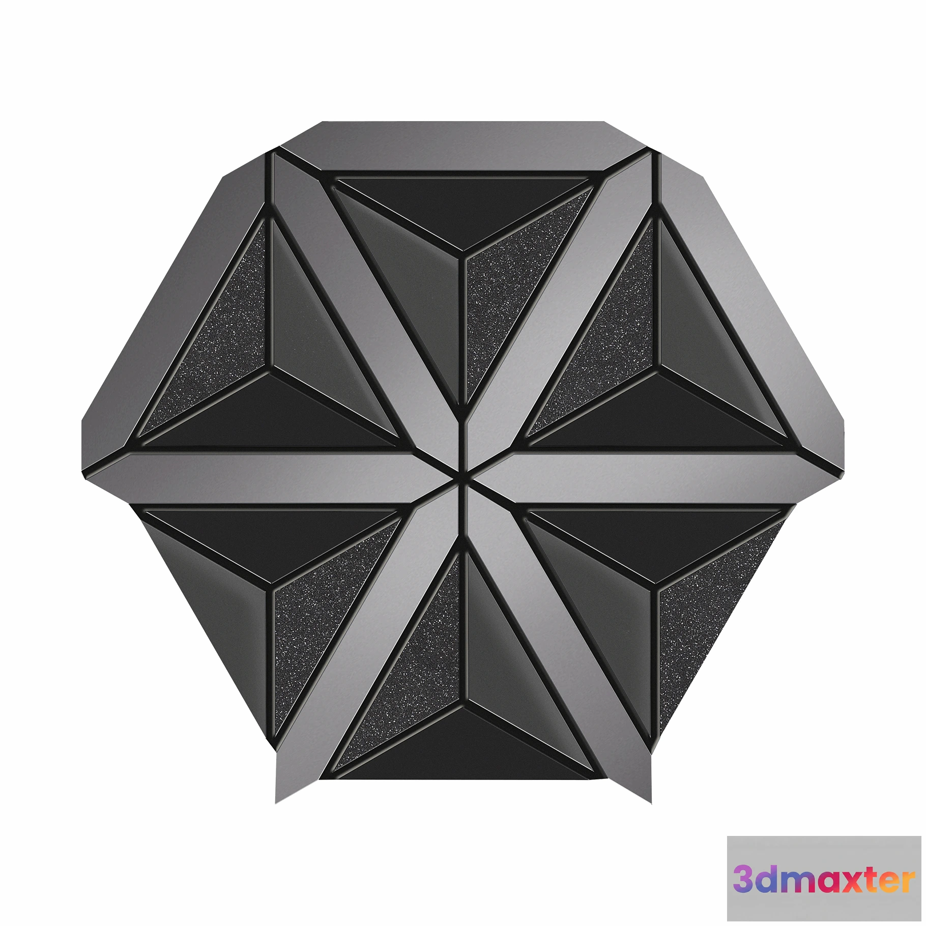 1682938 - Tubadzin - MS Lucid Black 3D Max