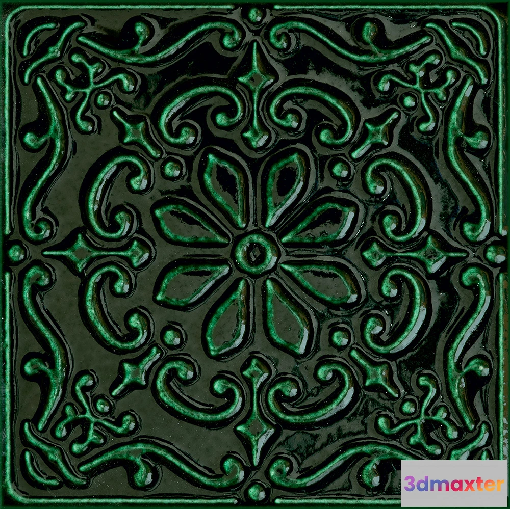 1683030 - Tubadzin - DS Tinta green 3D Max