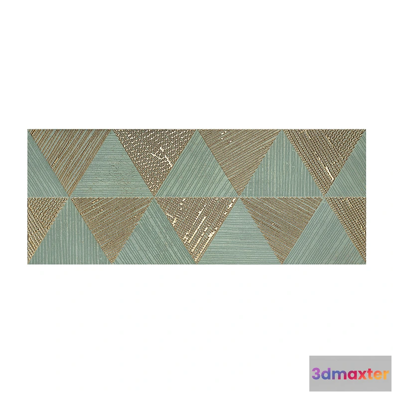 1683330 - Tubadzin - DS Goldgreen mono 3D Max