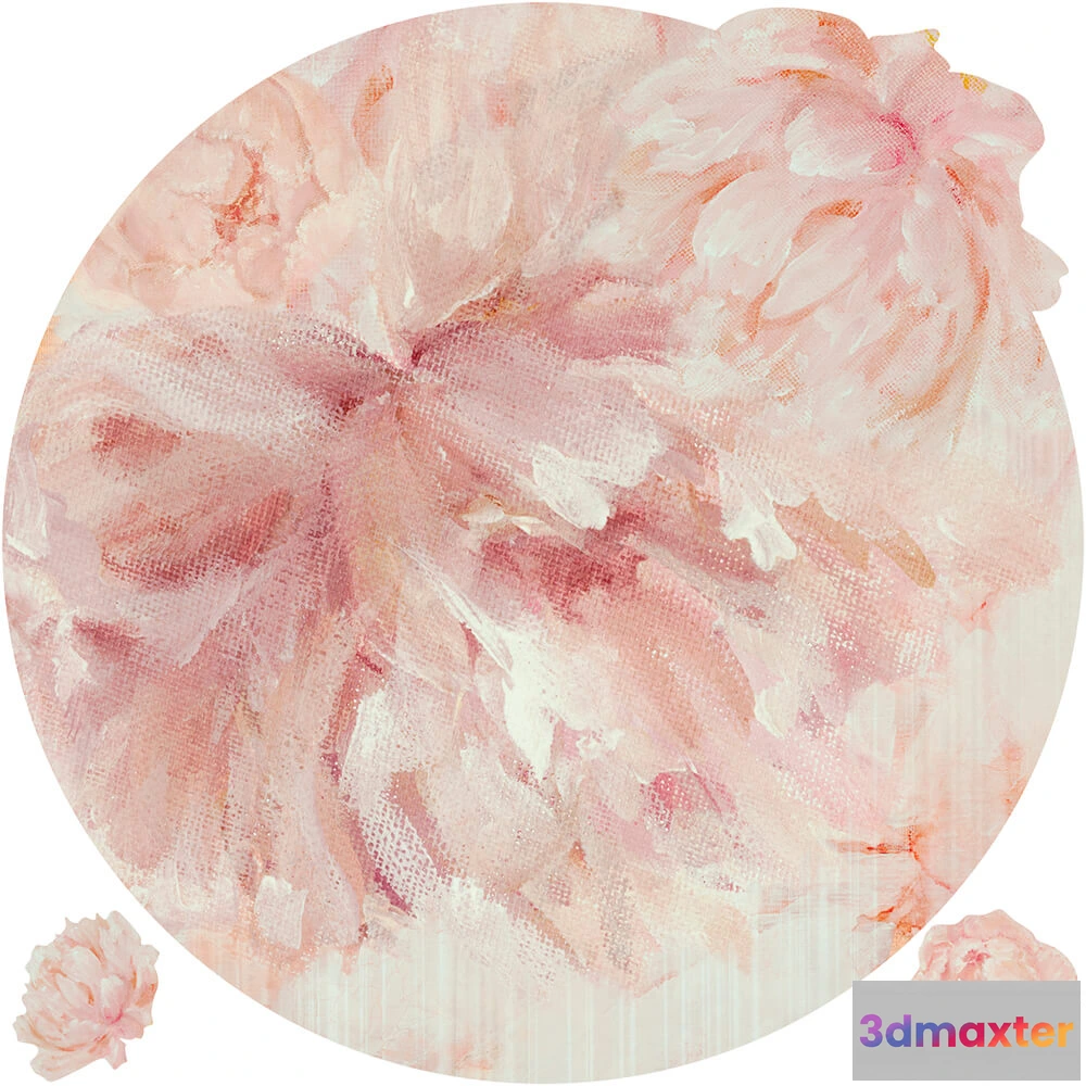 1683762 - Wall Art - Wallpaper Prosecco round 3D Max