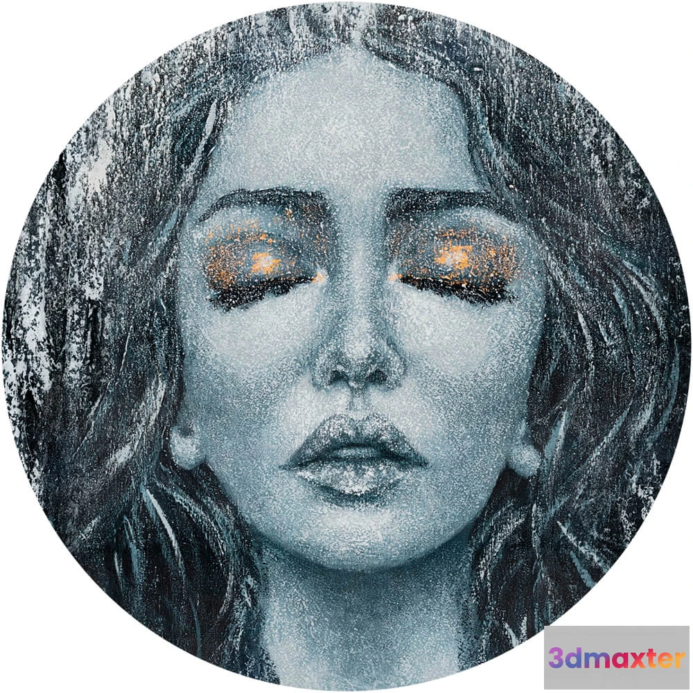 1683798 - Wall Art - Wallpaper Vision round 3D Max