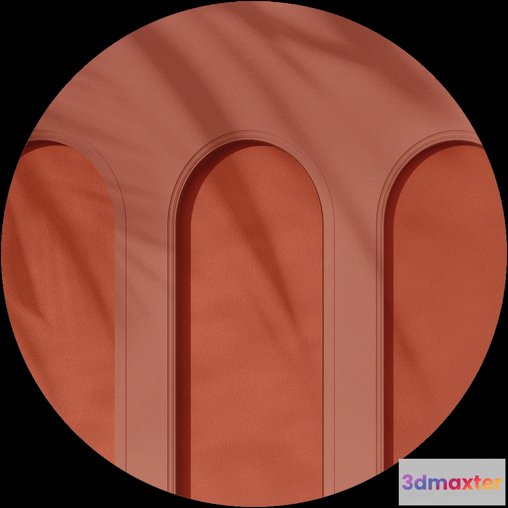 1683820 - Wall Art - Wallpaper Libra round 3D Max