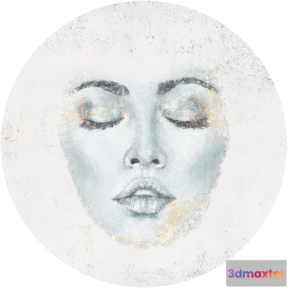 1683955 - Wall Art - Wallpaper Dreams round 3D Max