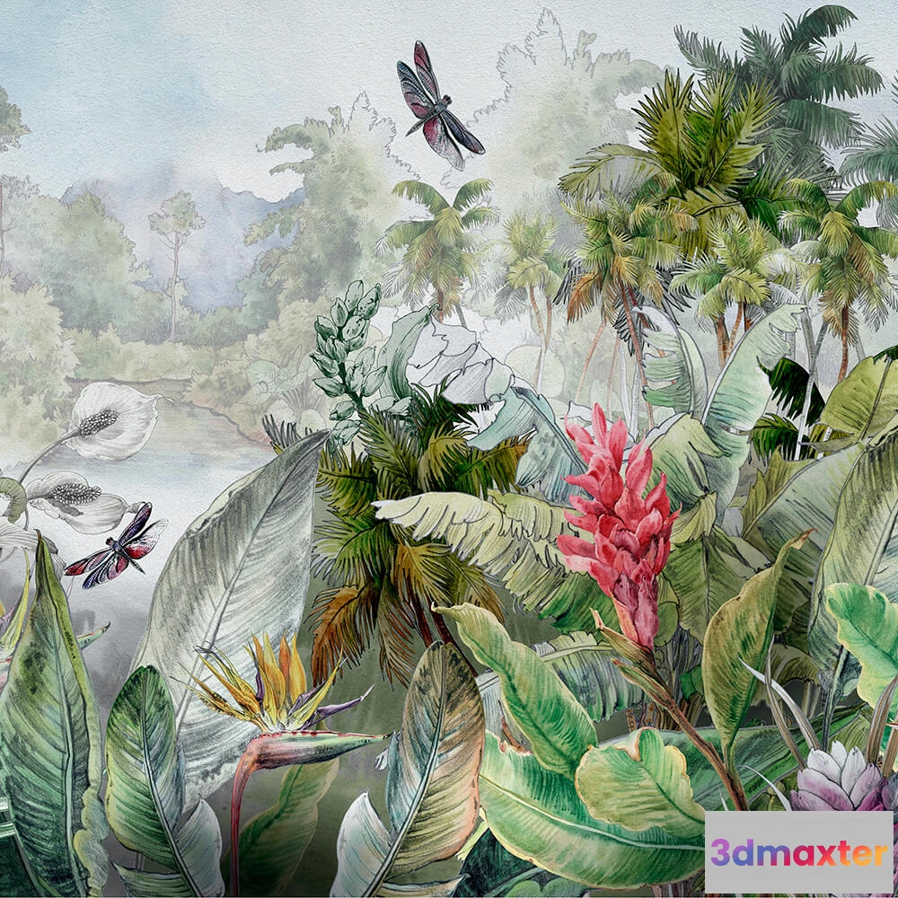 1684031 - Wall Art - Wallpaper Wonderland 3D Max