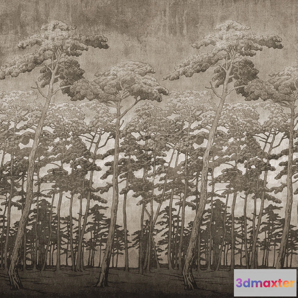 1684105 - Wall Art - Wallpaper Secret Forest 3D Max