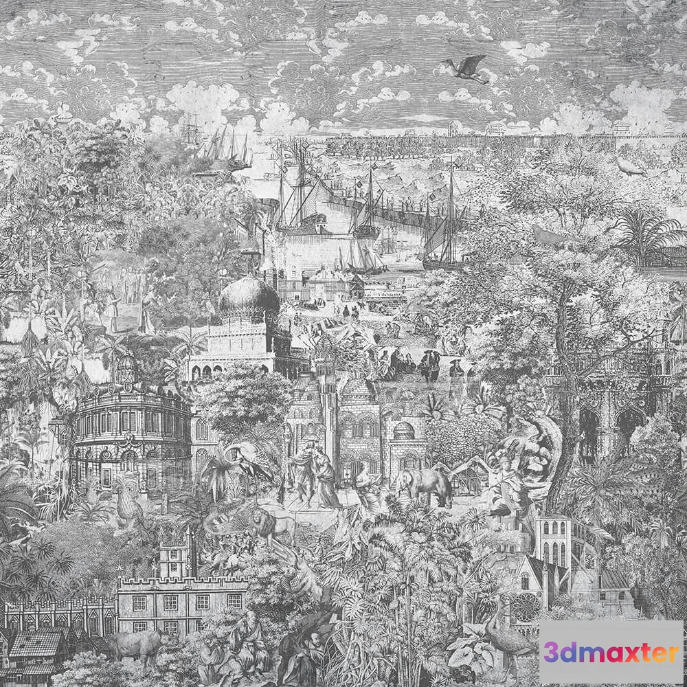 1684189 - Wall Art - Wallpaper Gulliver 3D Max