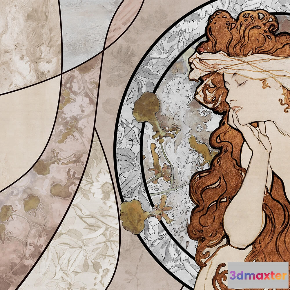 1684193 - Wall Art - Wallpaper Golden Age 3D Max