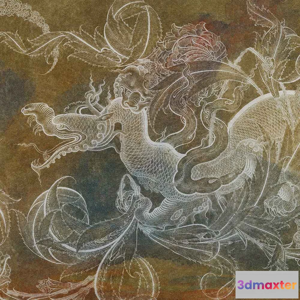 1684211 - Wall Art - Wallpaper Draco 3D Max