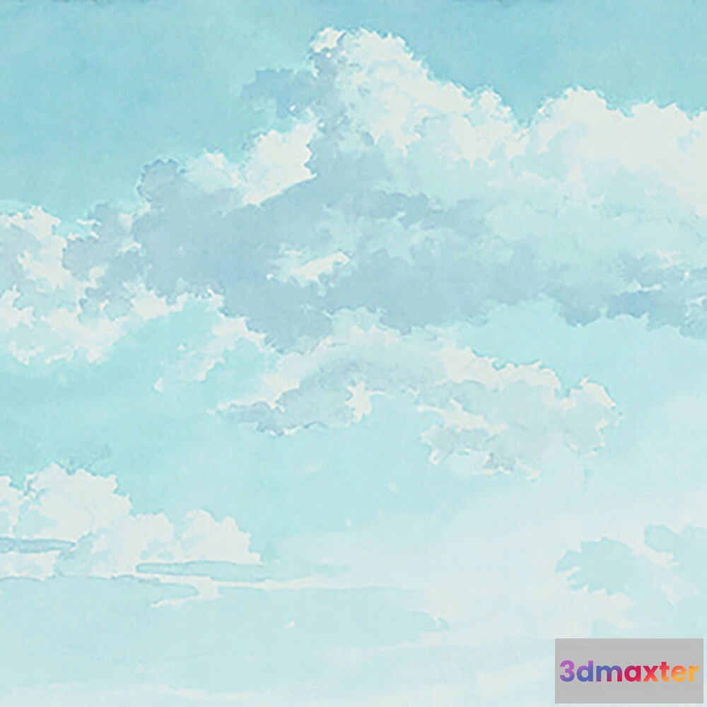 1684277 - Wall Art - Wallpaper Big Blue 3D Max