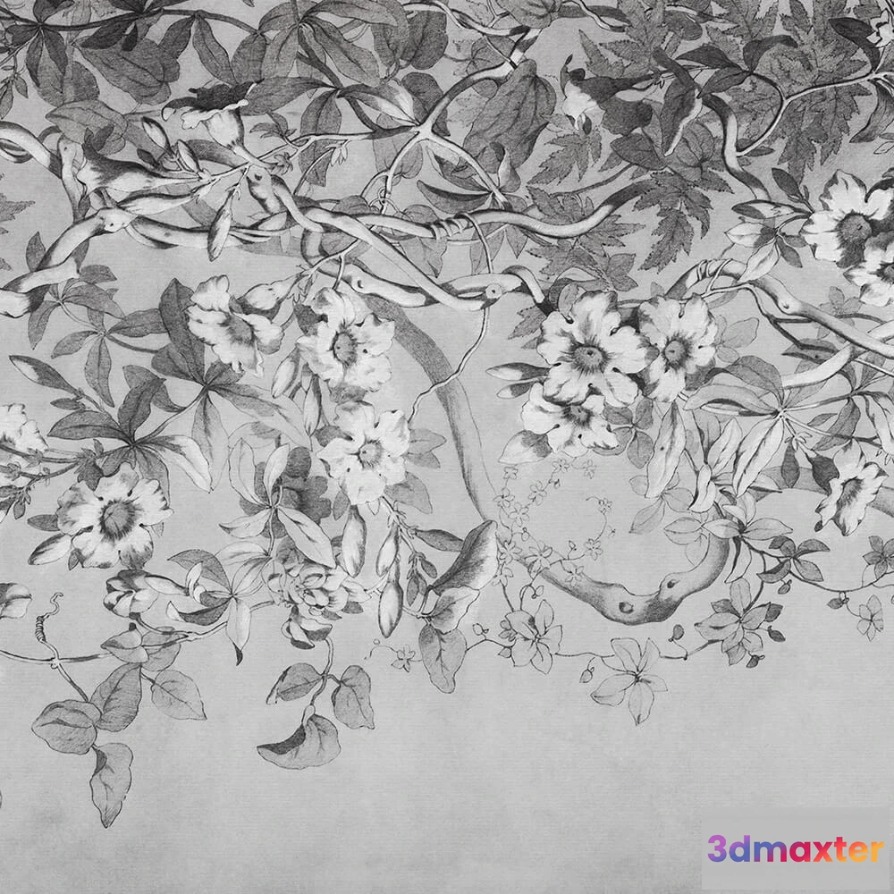 1684305 - Wall Art - Wallpaper Alamanda 3D Max