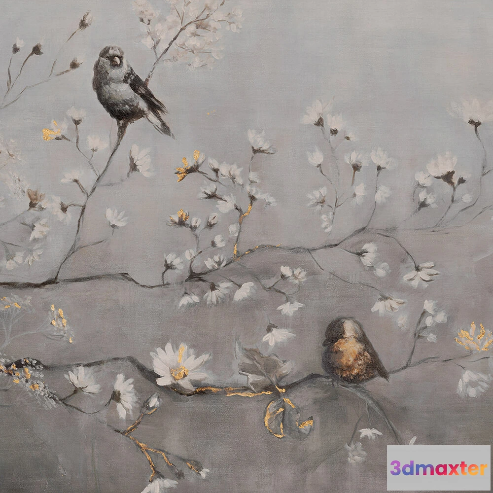 1684319 - Wall Art - Wallpaper Swing 3D Max