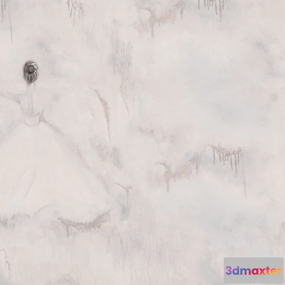 1684353 - Wall Art - Wallpaper Lady Light 3D Max