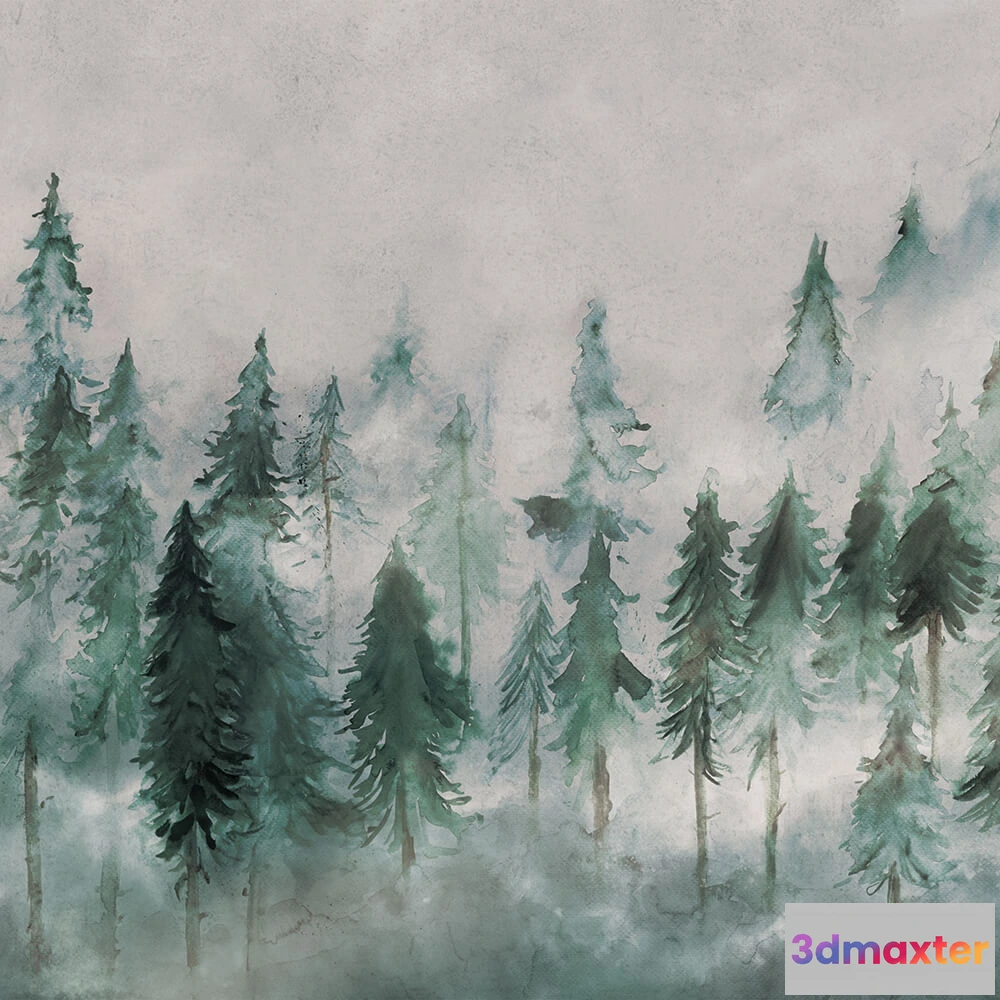 1684521 - Wall Art - Wallpaper Nebbia 3D Max